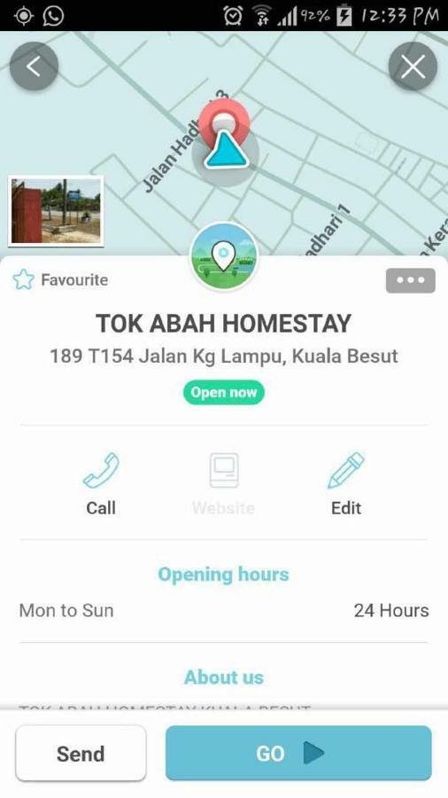 Homestay Tok Abah Kuala Besut Bagian luar foto